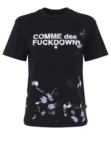 Черная футболка Comme Des Fuckdown