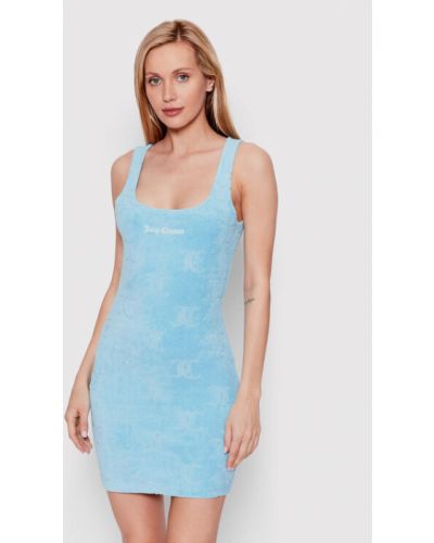 Juicy Couture Nyári ruha Deborah JCWE122022 Kék Slim Fit