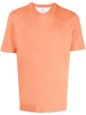 T-shirt Brunello Cucinelli orange