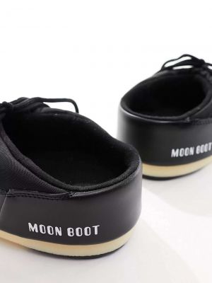 Черные нейлоновые сабо Moon Boot