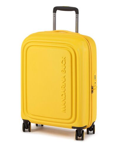 Mandarina Duck Malý tvrdý kufr Wheeled P10SZV5405J Žlutá