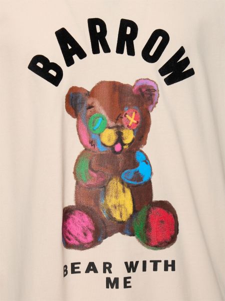 Тениска с принт Barrow черно