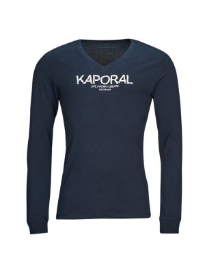 Tričko s dlouhým rukávem s dlouhými rukávy Kaporal modré