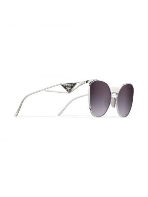 Sluneční brýle Prada Eyewear stříbrné
