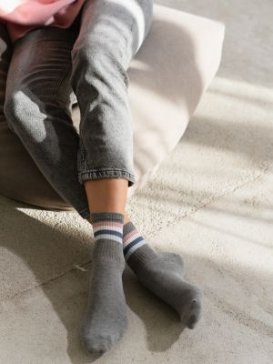 Čarape Steven siva