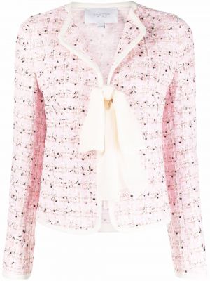 Tweed testhezálló dzseki Giambattista Valli rózsaszín