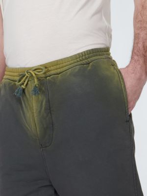 Βαμβακερό αθλητικό παντελόνι από ζέρσεϋ Loewe γκρι