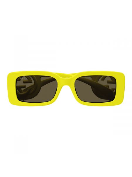 Sluneční brýle Gucci žluté
