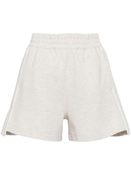 Shorts de sport en coton Izzue gris