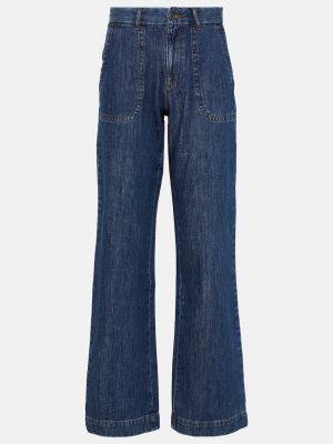 Прямые джинсы A.p.c. синие