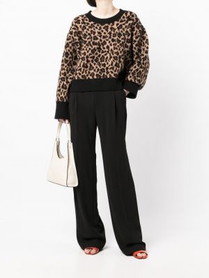 Pullover mit leopardenmuster Galvan London