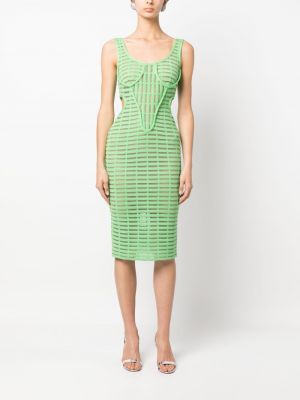 Midi šaty Genny zelené