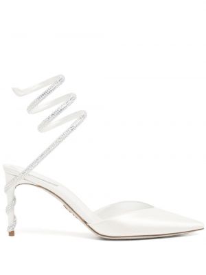 Sandale s kristalima Rene Caovilla bijela