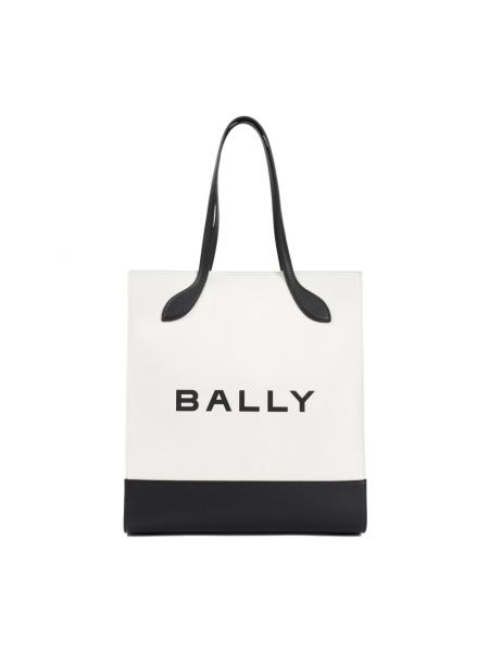 Shopper handtasche Bally weiß