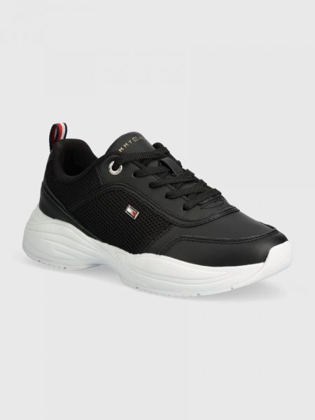 Chunky sneakers Tommy Hilfiger fekete