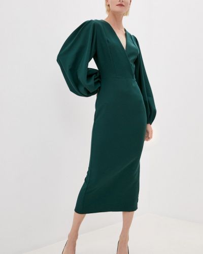 Зеленое вечернее платье Lipinskaya Brand