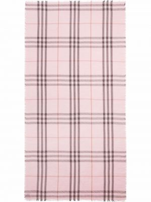 Kontrollerade halsduk Burberry rosa