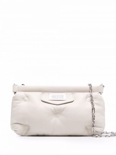 Schultertasche Maison Margiela weiß