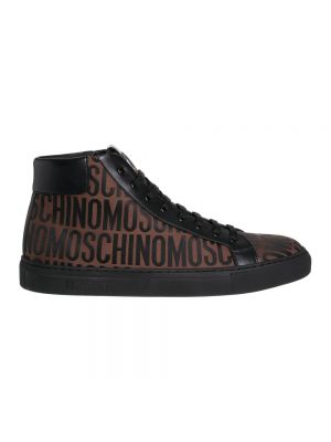Sneakersy Moschino - Brązowy