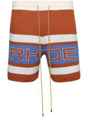 Bermuda kratke hlače Rhude oranžna