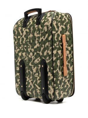 Valise à imprimé à imprimé camouflage Louis Vuitton