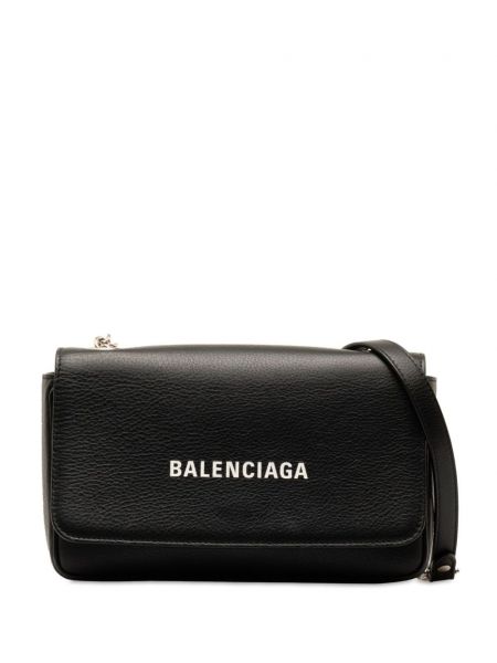 Torba na ramię Balenciaga Pre-owned czarna