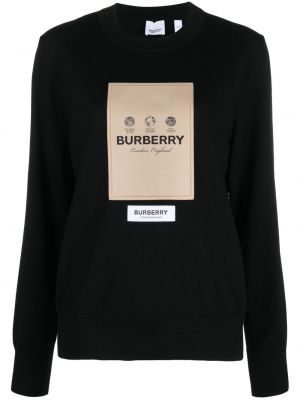 Sweatshirt Burberry svart