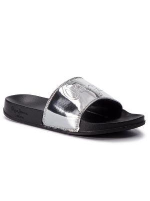 Pantolette Pepe Jeans silber