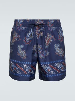 Boxershorts med print Etro blå