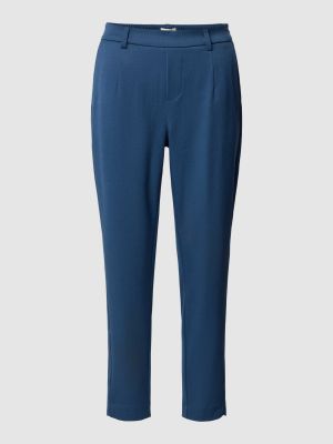 Spodnie slim fit Object niebieskie