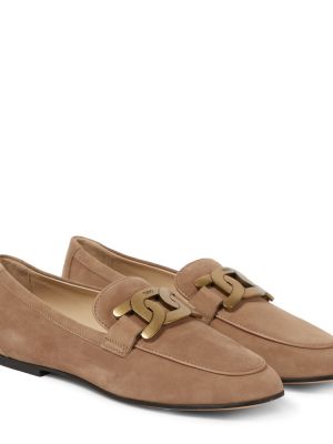 Loafers in pelle scamosciata Tod's
