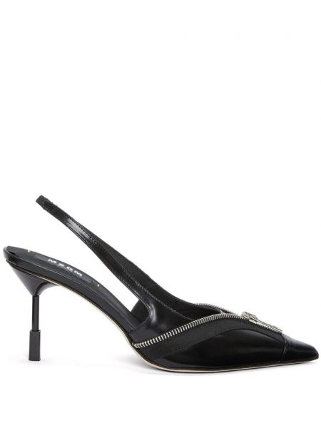 Slingback pumper med stropper Msgm sort