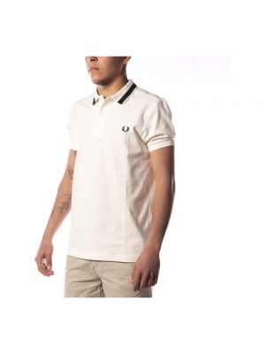 Camisa a rayas Fred Perry blanco