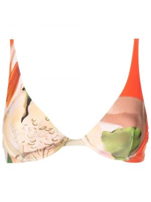 Bikini a fiori Lenny Niemeyer arancione