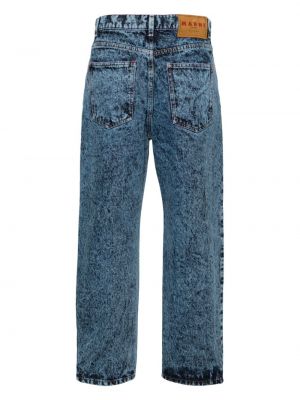Skinny džíny s vysokým pasem Marni modré