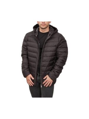 Kabát s kapucí Geox černý