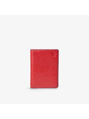 Кожаный кошелек Aspinal Of London красный