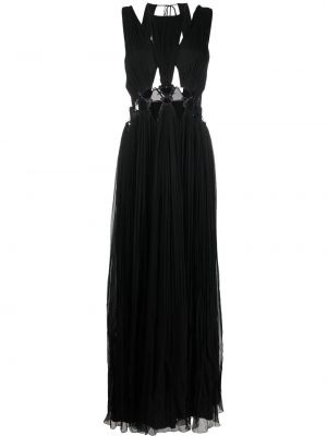 Maxi šaty Alberta Ferretti, černá