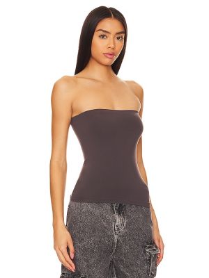 Top sin mangas Wolford gris