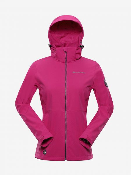Softshellová bunda Alpine Pro růžová