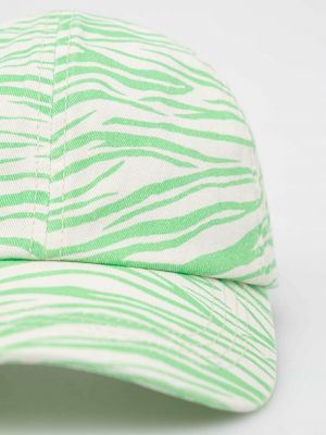 Хлопковая кепка Billabong зеленая