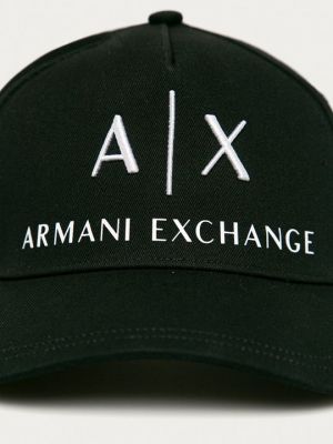 Шапка Armani Exchange черная
