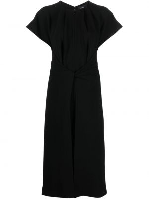 Вечерна рокля от креп Proenza Schouler черно
