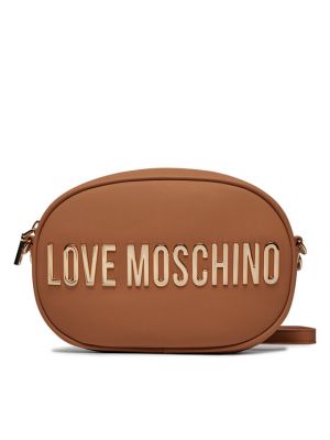 Taška přes rameno Love Moschino hnědá