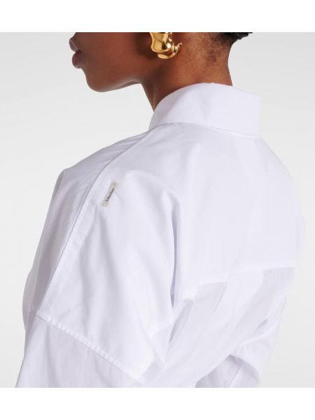 Pamučna bluza 's Max Mara bijela