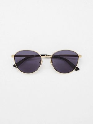Солнцезащитные очки Gucci, золотые