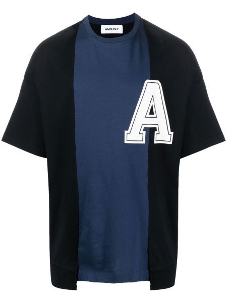 T-shirt con stampa Ambush blu