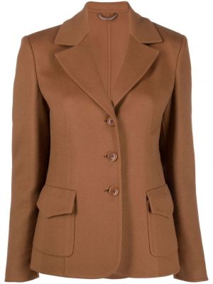 Montert lang blazer Ermanno Scervino brun