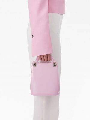 Dabīgās ādas soma Ferragamo rozā