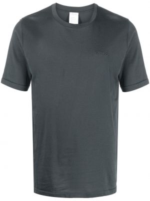 T-shirt brodé Caruso gris